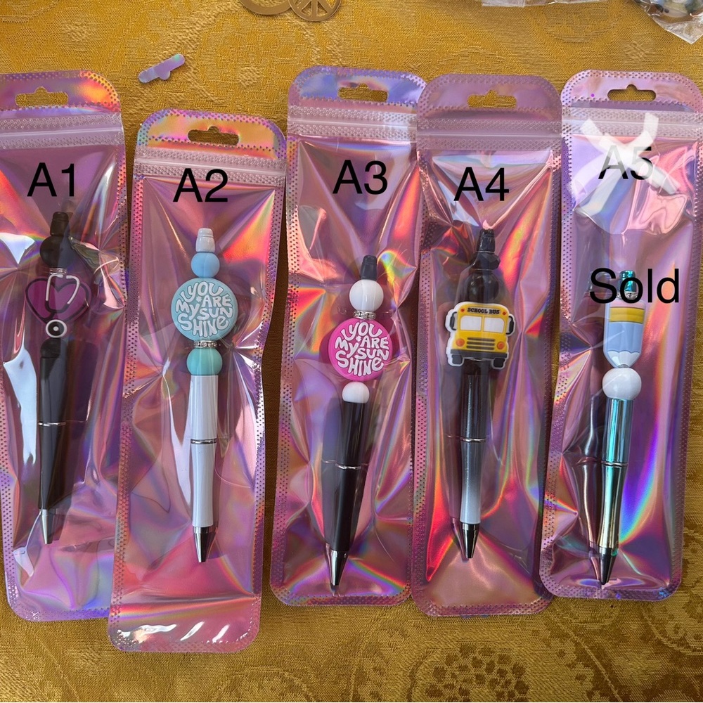 Silicone pens